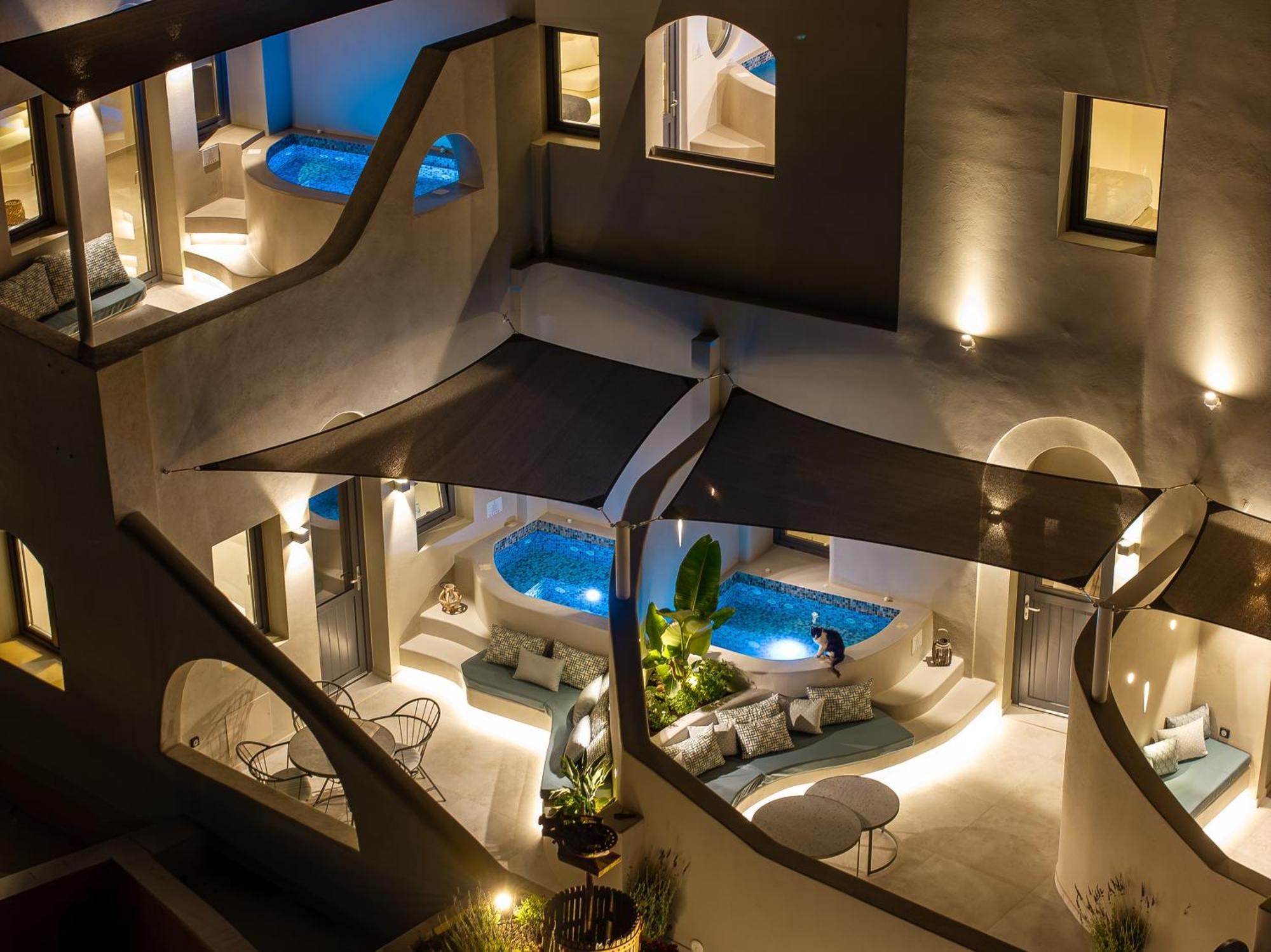 Galaria Serenity Suites Vóthon Exteriör bild