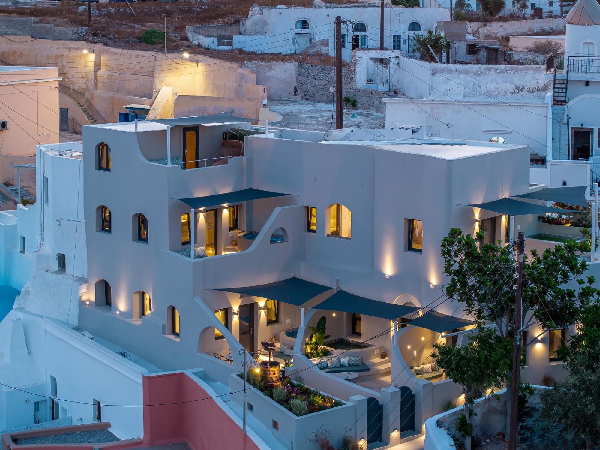 Galaria Serenity Suites Vóthon Exteriör bild